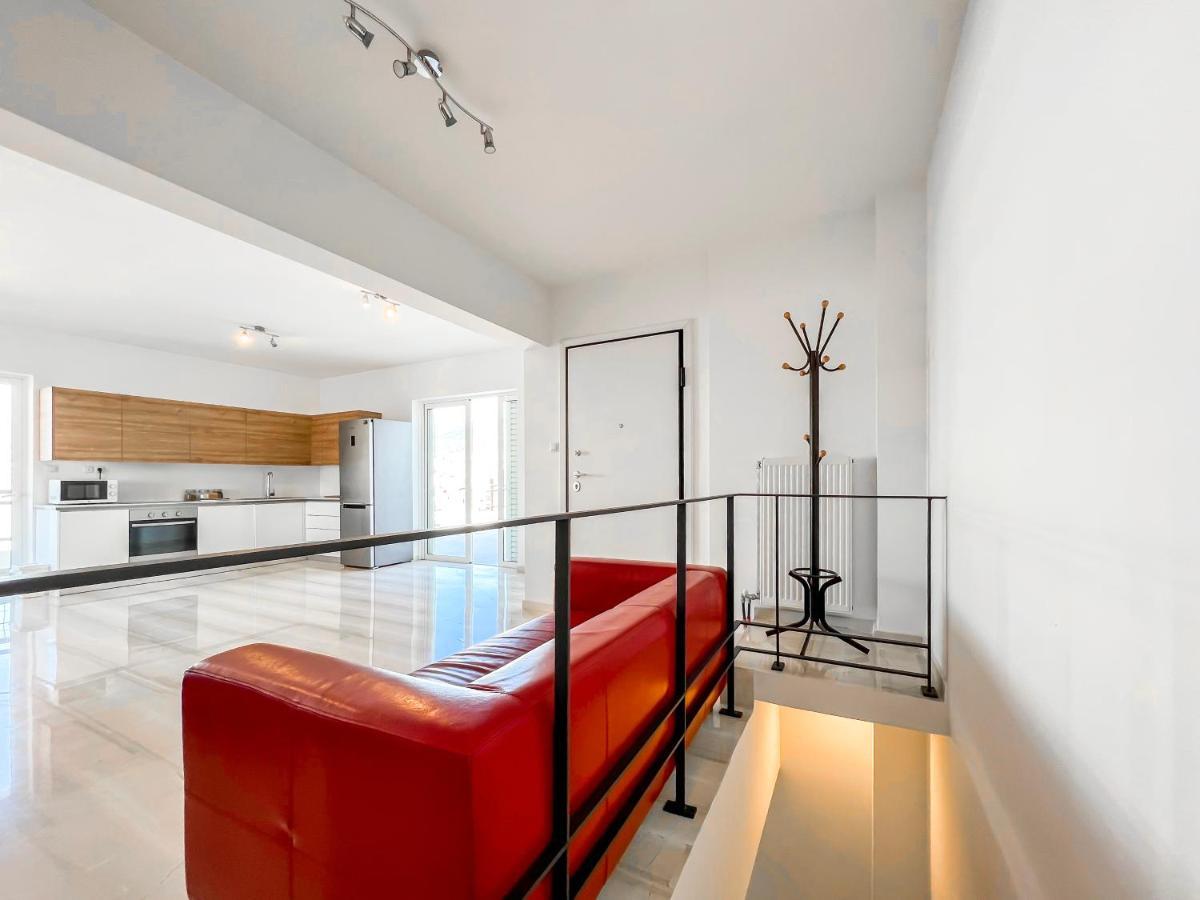 Panoramic Cityscape Maisonette In Agios Dimitrios Athen Exterior foto